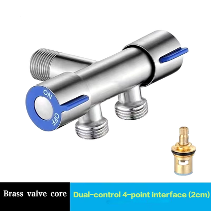 SteelFlow™ Stainless Steel Handheld Bidet Sprayer Set