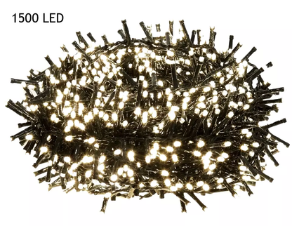 WarmGlow™ – Festive 1500, 2000 LED String Lights for Indoor & Outdoor Use